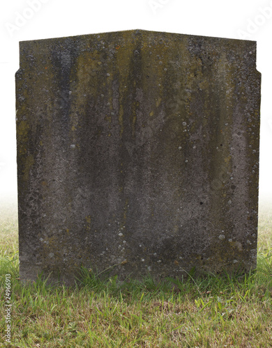 single grave stone