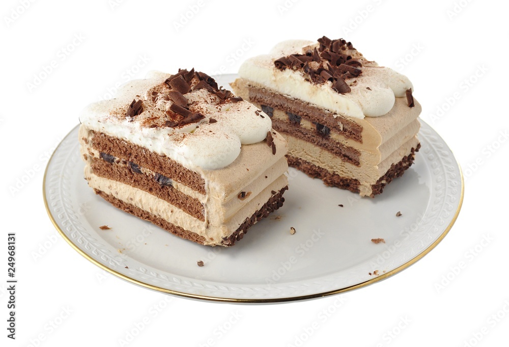 cappuccino cream cake