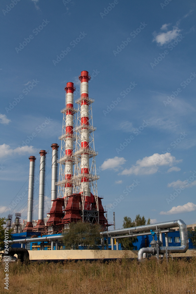 Obraz premium Boiler-house