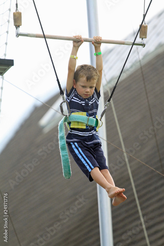 école du cirque : trapèze volant