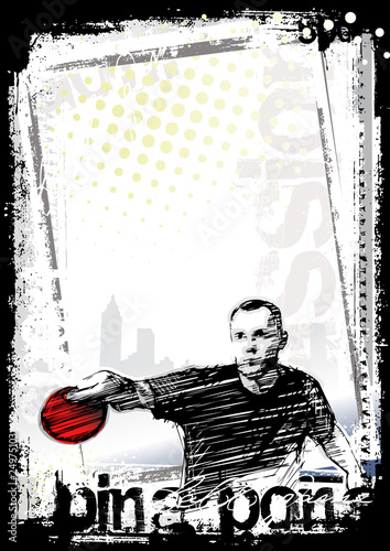 ping pong poster background 2