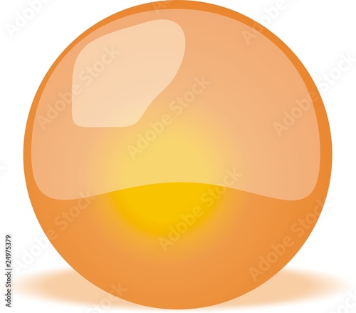bouton orange