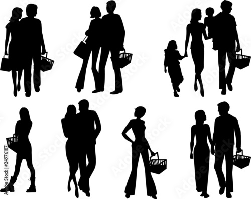 people are in a shop