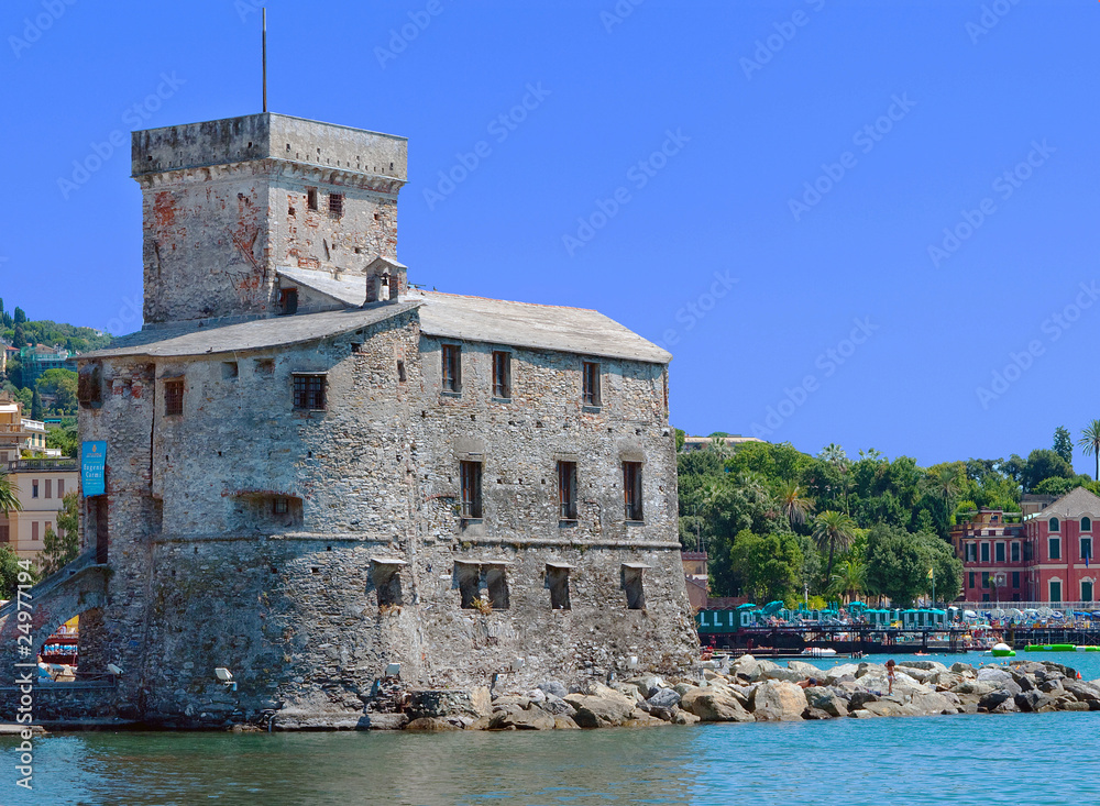 Rapallo castle - north Italy