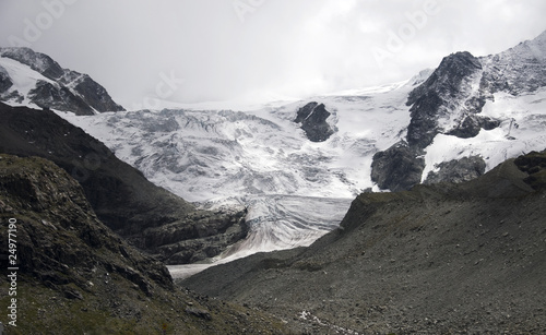 Gletsjer in Switzerland photo