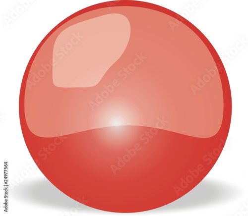 bouton rouge