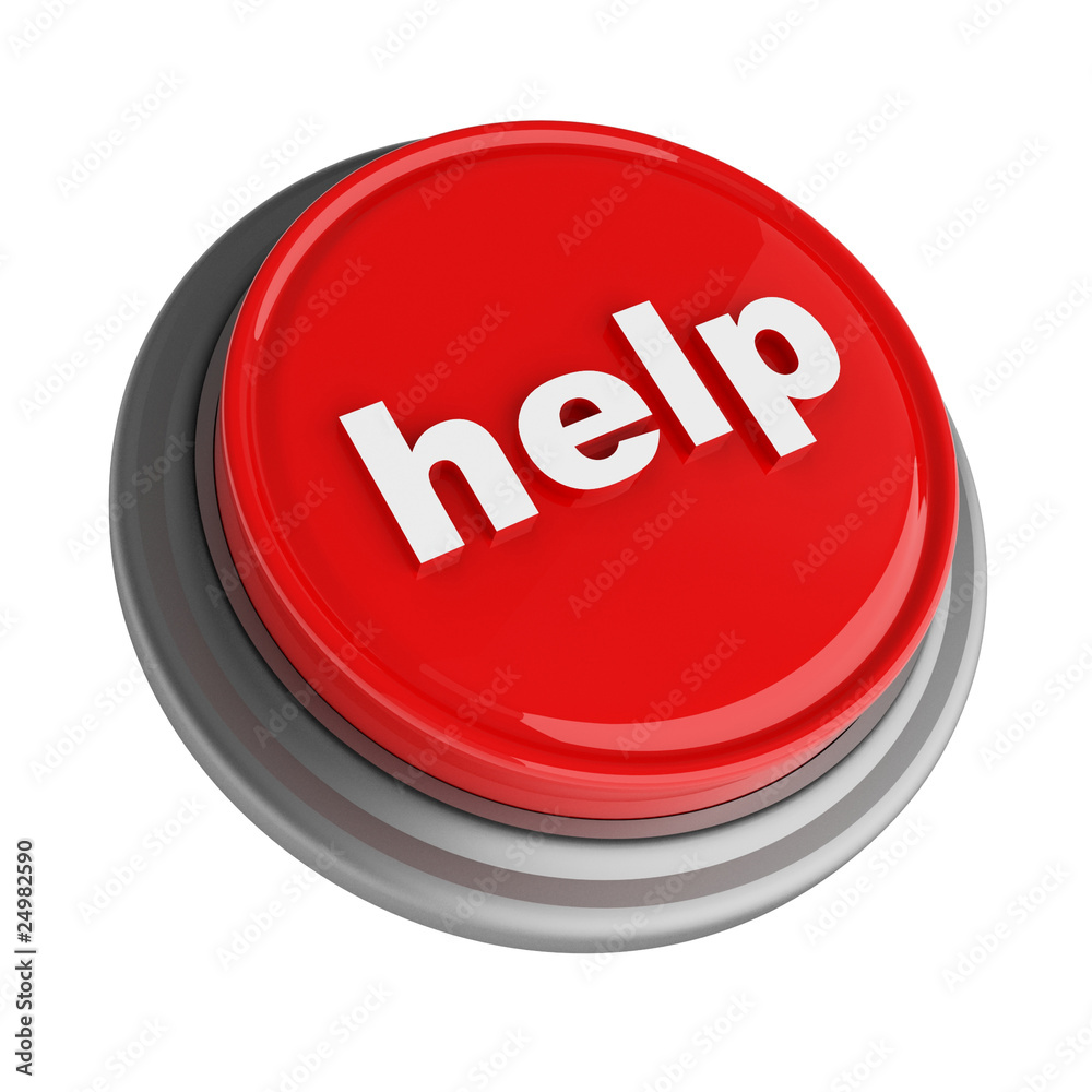 red button with the inscription on a white background red button with the inscription on a white background