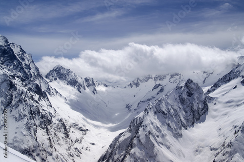 Caucasus Mountains. Dombay.