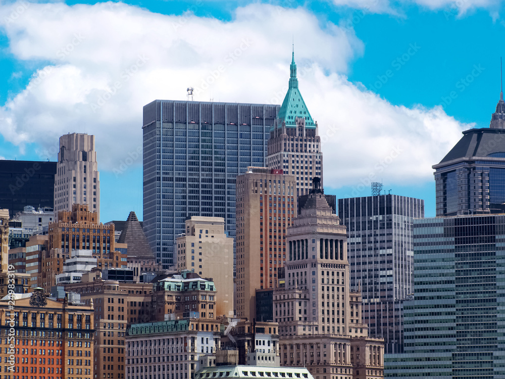 Boston City Skyline Boston City Skyline