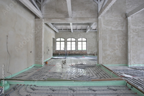 Fußbodenheizung - Sanierung