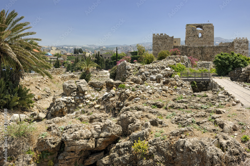 Crusader Castle in Byblos