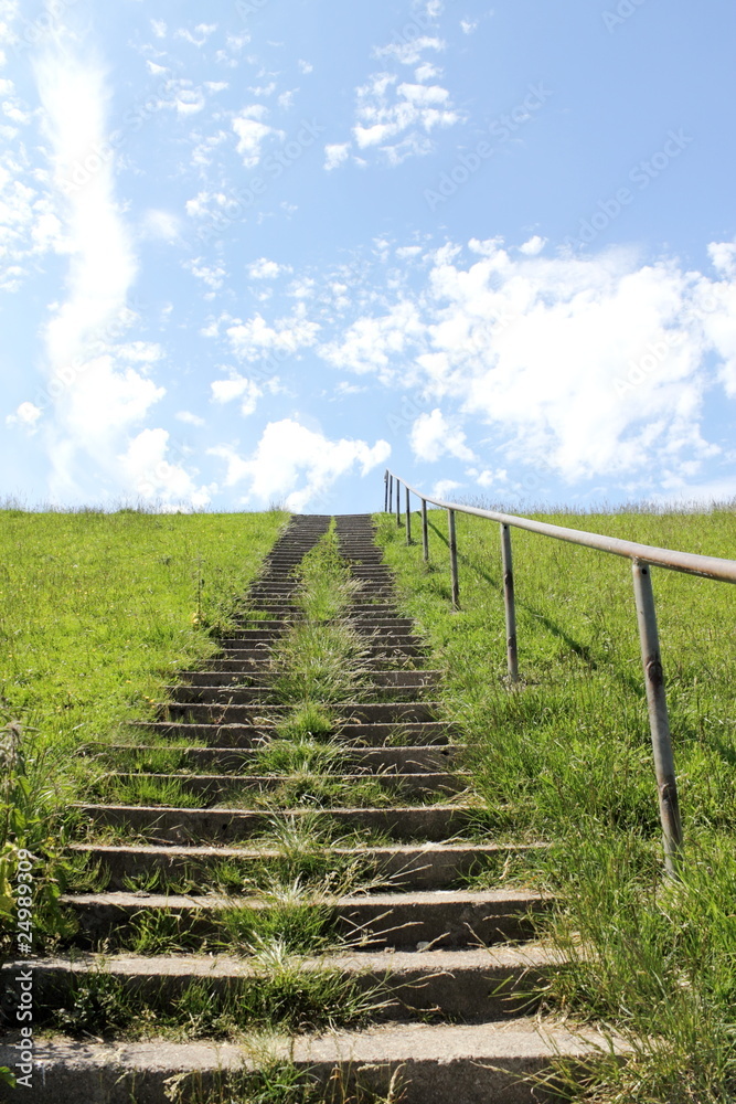 Obraz premium Treppe zum Himmel