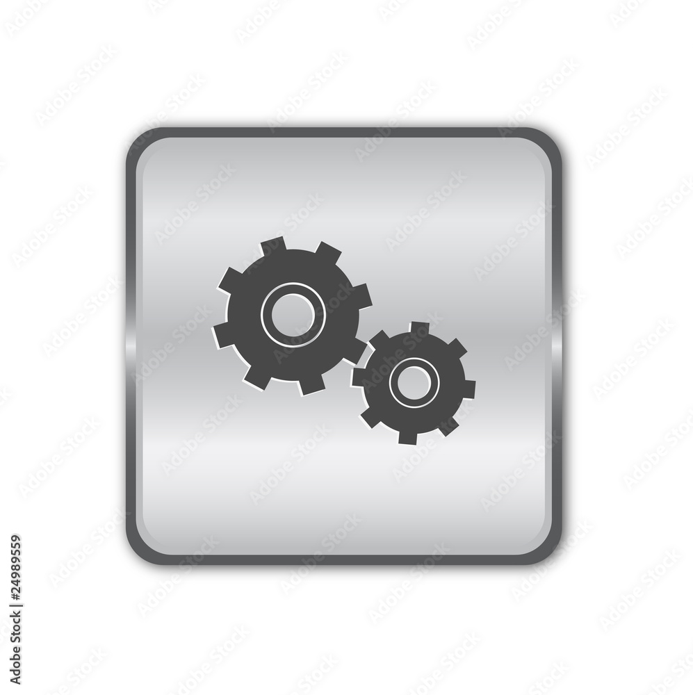 chrome settings button vector chrome settings button vector