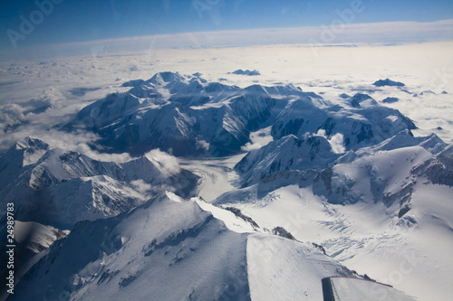 mountains from the air