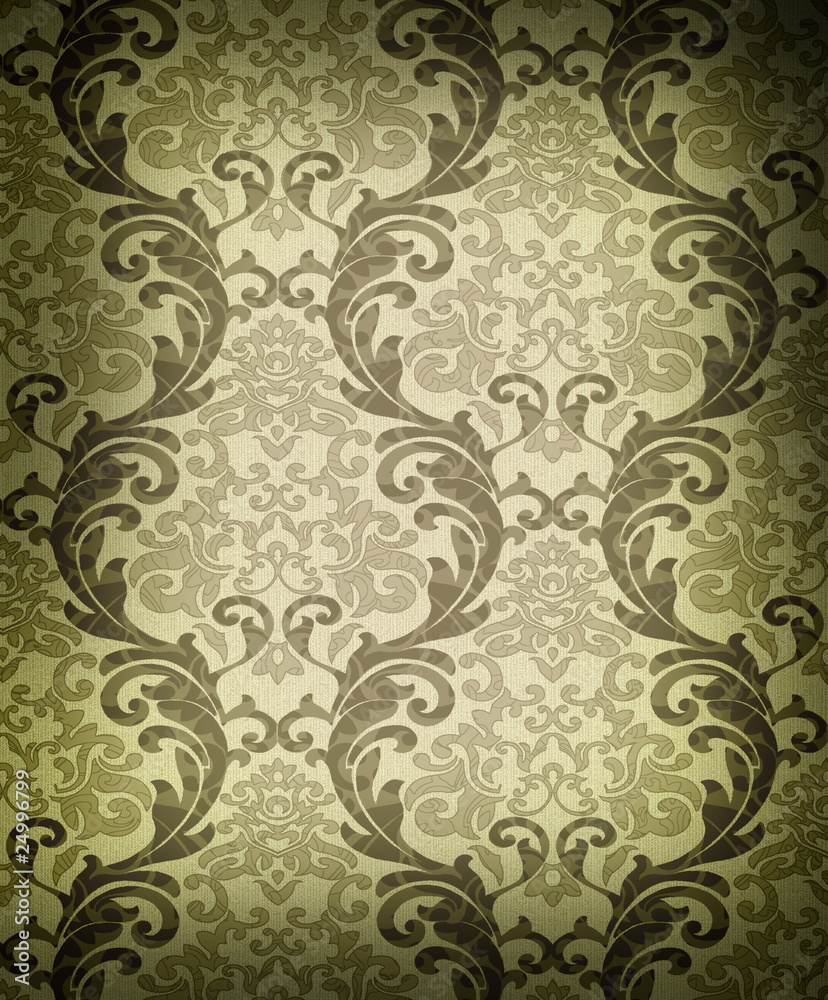 Seamless damask wallpaper Seamless damask wallpaper