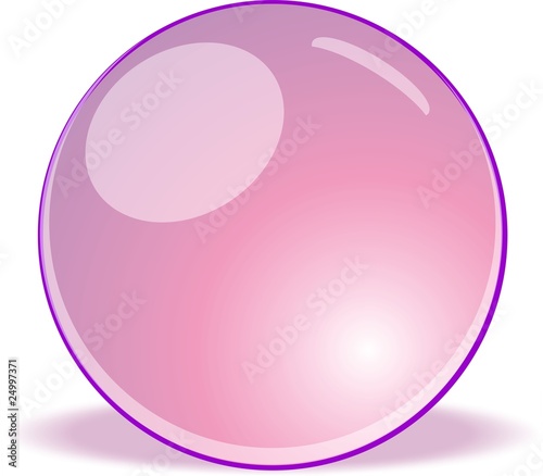 bouton violet