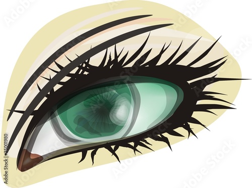green eye