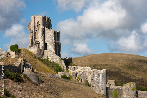 Corfe Castle in Südengland