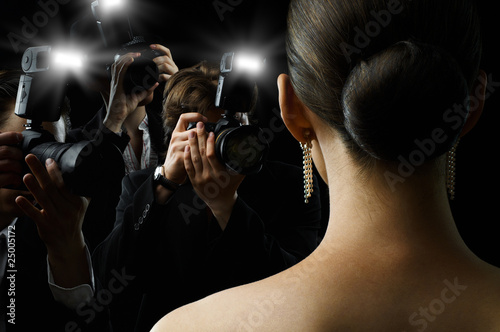 Cuadro en lienzo paparazzi