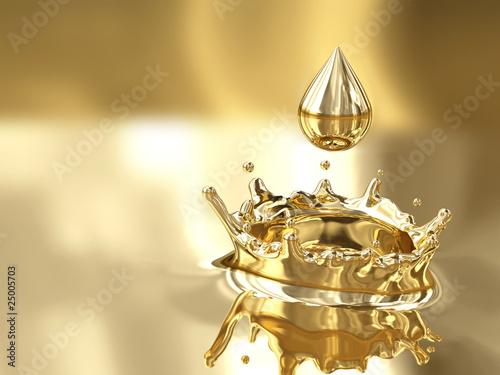 Goccia d'oro photo