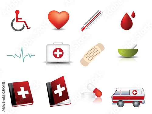Medical icon set