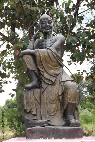 Chinese Statue, Buddha Park, Korat