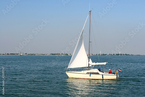 small sailing boat