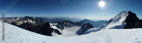 Obraz na płótnie Barre des Ecrins 
