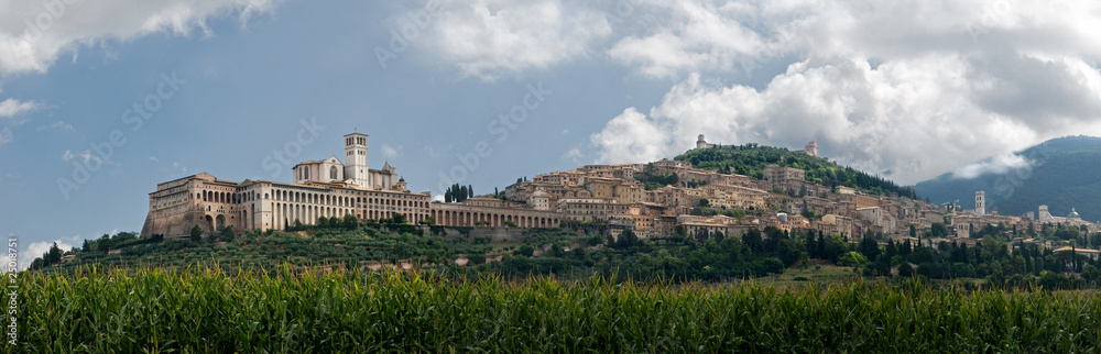 panorama di Assisi - Umbria