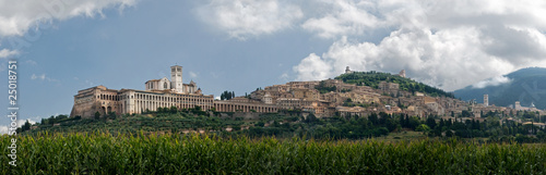 Fotografija panorama di Assisi - Umbria