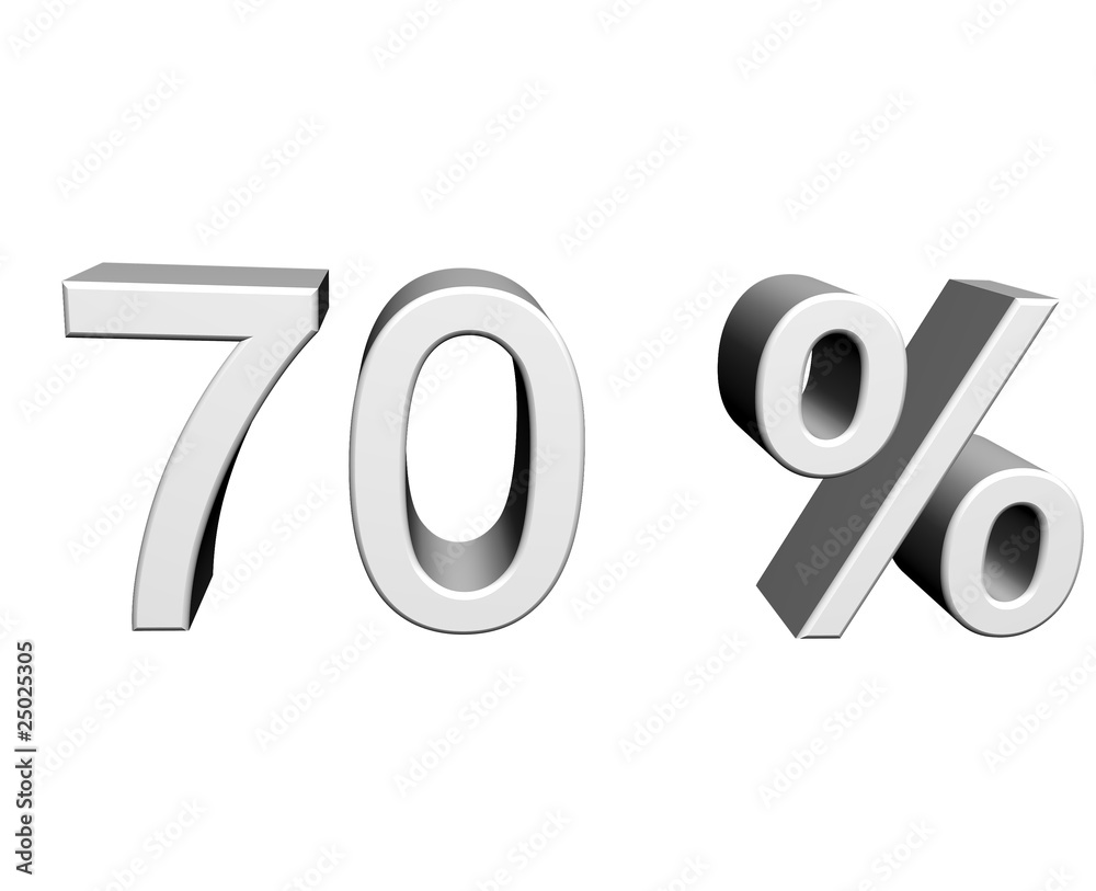 70 Prozent 70 Prozent