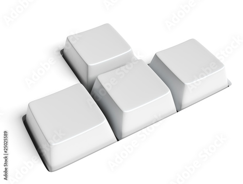 white keys