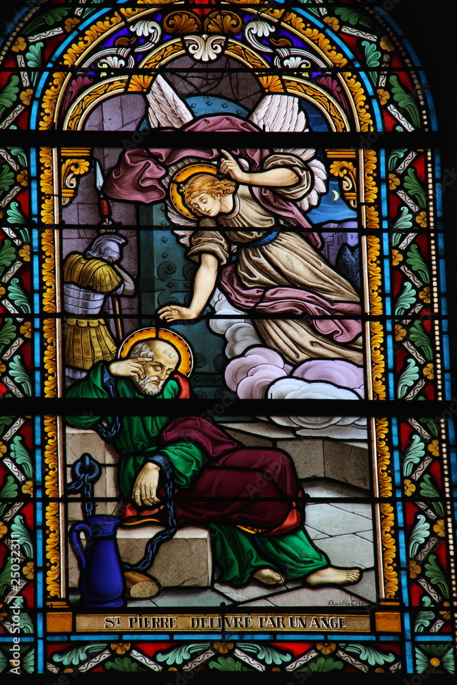 Saint Pierre délivré par un ange Saint Pierre délivré par un ange
