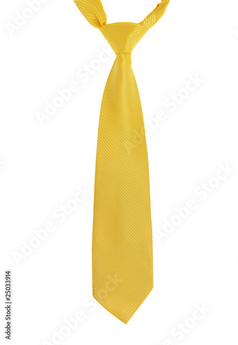 yellow tie