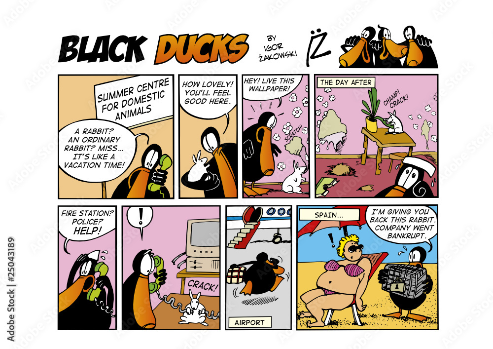 Black Ducks Comic Strip episode 52
