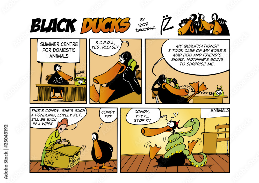 Black Ducks Comic Strip episode 51