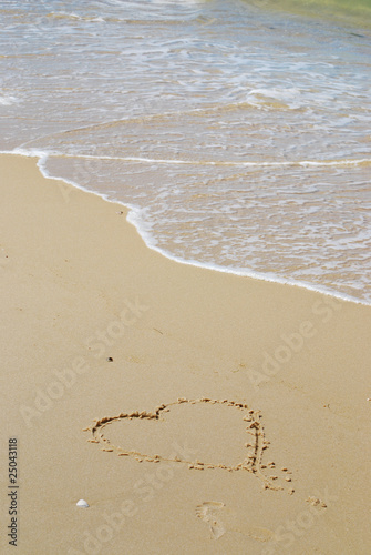 amour    la plage
