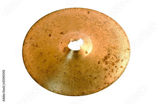 Cracked cymbal