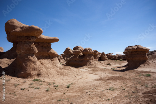 Geological Formation in Goblin Valley State Park