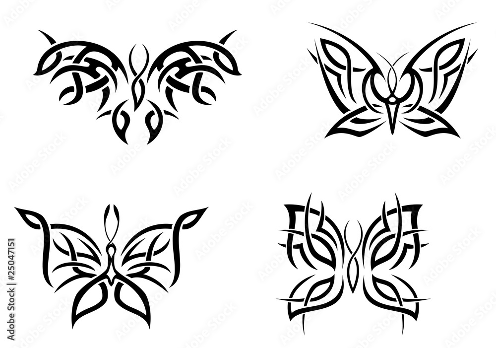 Butterfly tattoos