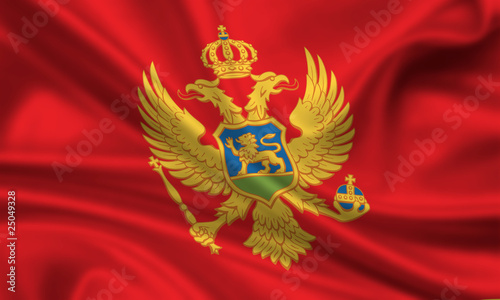 Flag of Montenegro Fahne Flagge