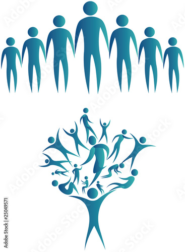collection of human motifs in action