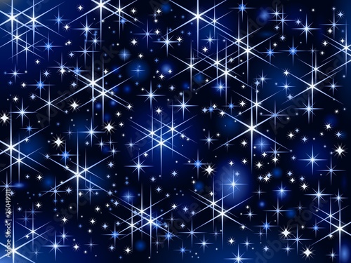 Starbright sky, Christmas sparkle