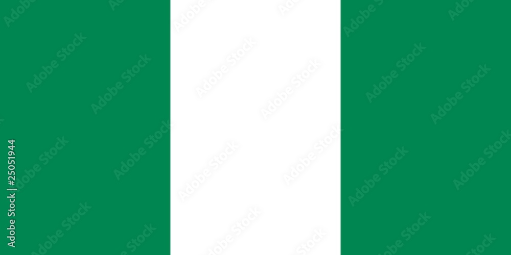 Obraz premium Nigeria flag