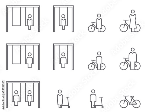 Icon Set Ausflug