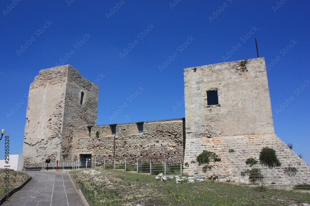 Castle in Iglesias, Sardinia