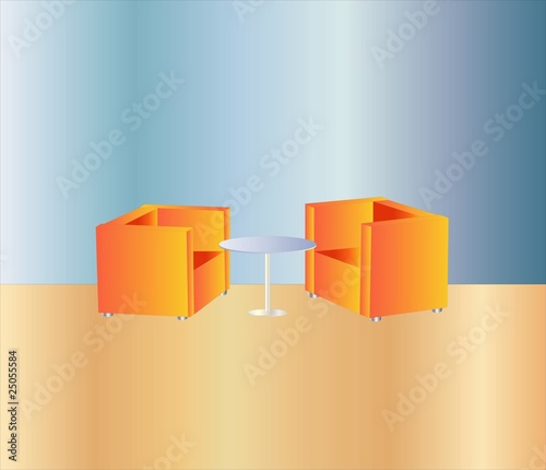 office lounge ( background on separate layer )