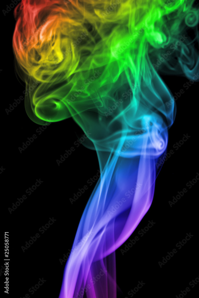 Abstract background of beautiful color smoke waves. Abstract background of beautiful color smoke waves.