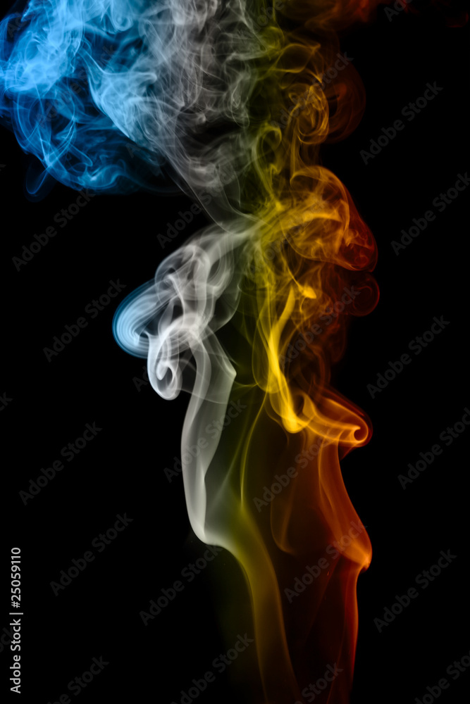 Abstract background of beautiful color smoke waves. Abstract background of beautiful color smoke waves.