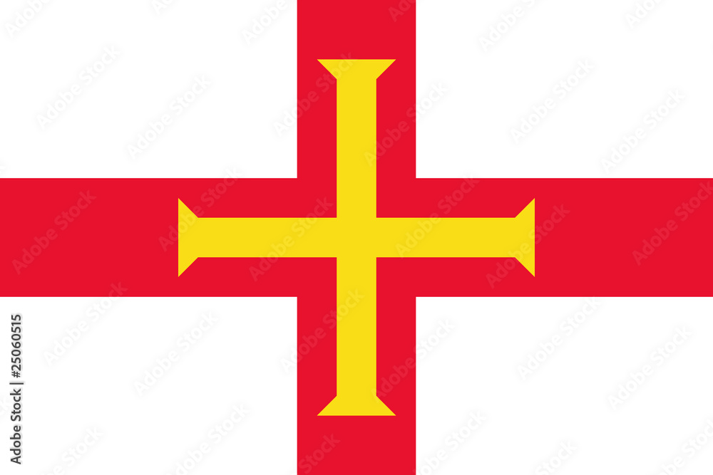 Guernsey Flag Guernsey Flag